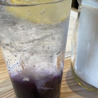 バタフライピーソーダ(hitomaコーヒーとお酒)