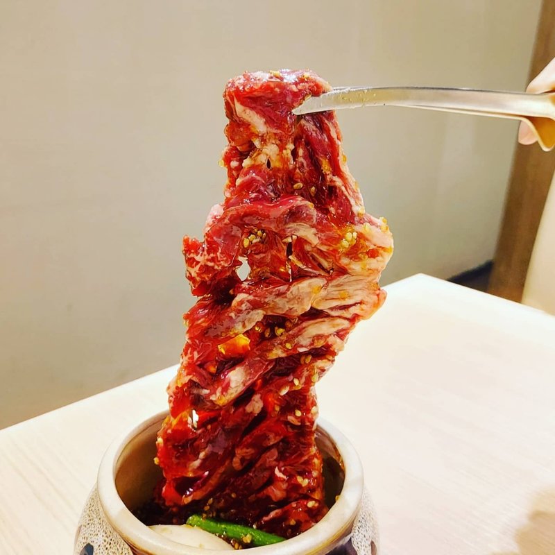 壺ハラミ(板前焼肉 一牛 心斎橋本店)