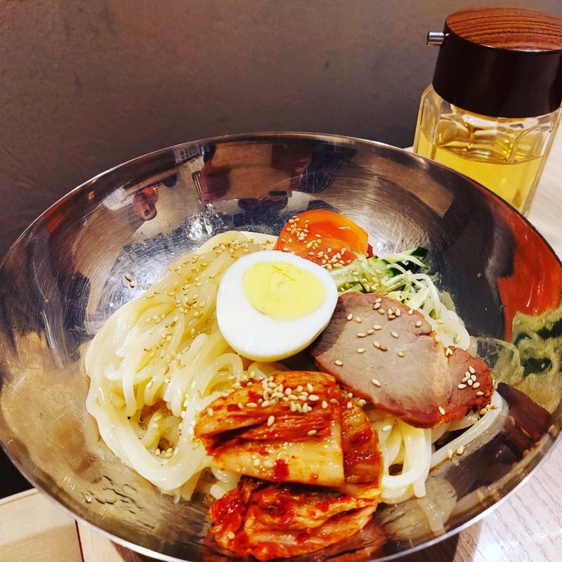 特選一牛まぜ冷麺(板前焼肉 一牛 心斎橋本店)