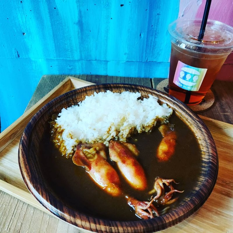 いかちゃんカレー(toto BURGER)