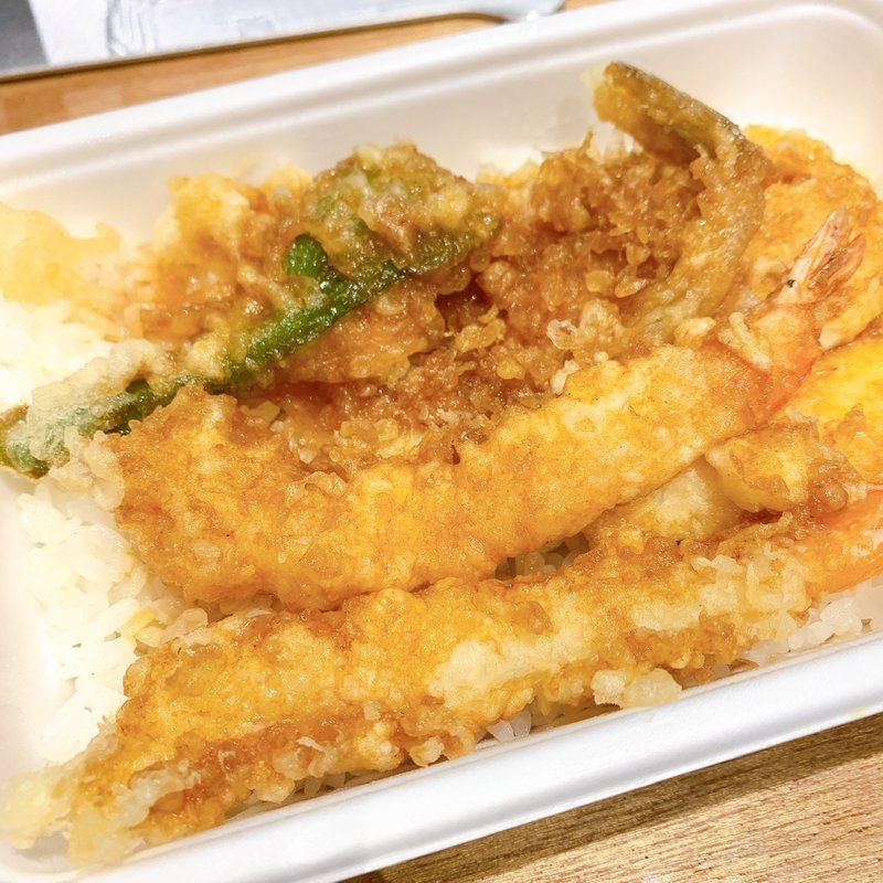 上天丼弁当(はちまき )