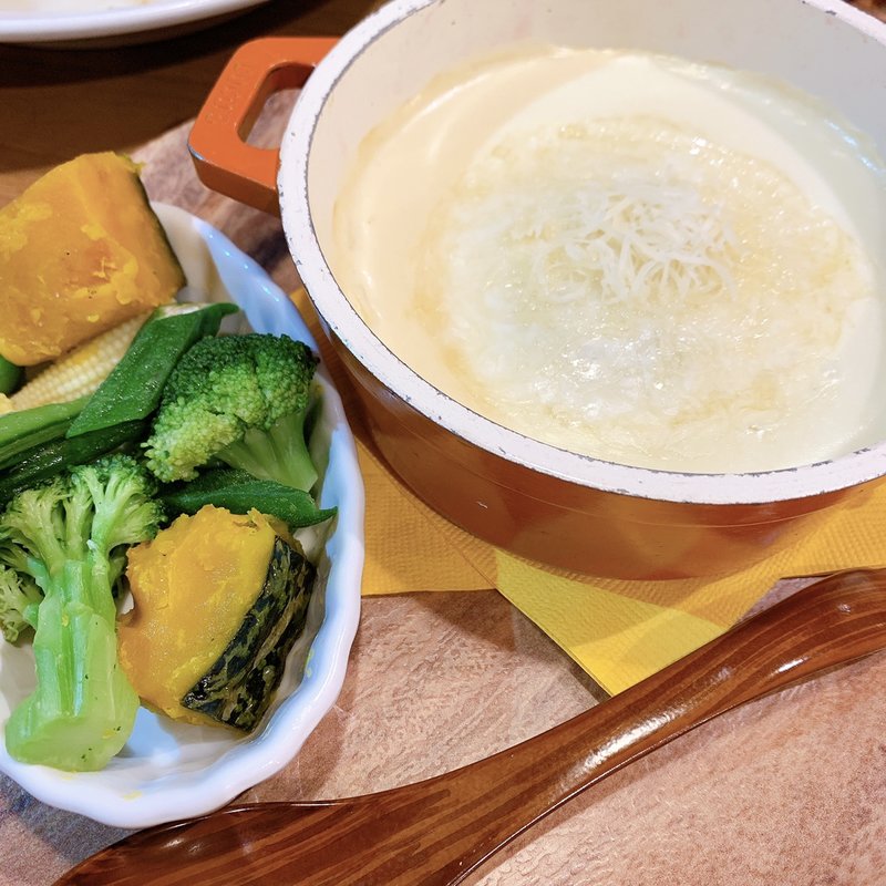 チーズフォンデュのココットハンバーグ(ココス 秋葉原店 )