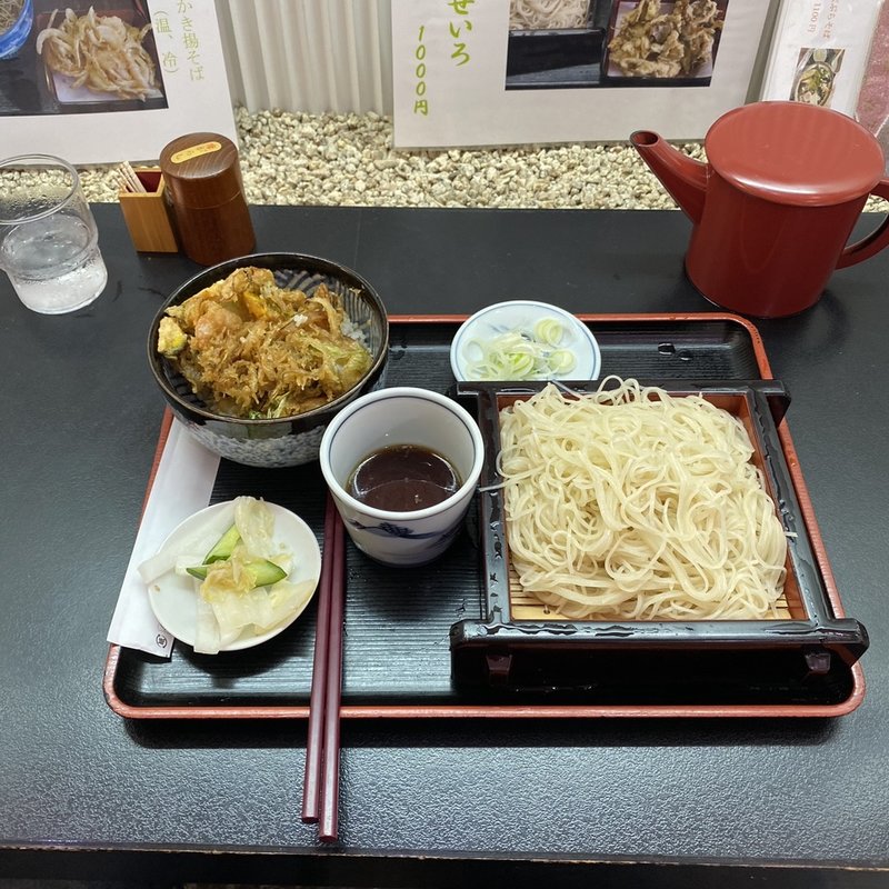 そばセット(柳家 （やなぎや）)