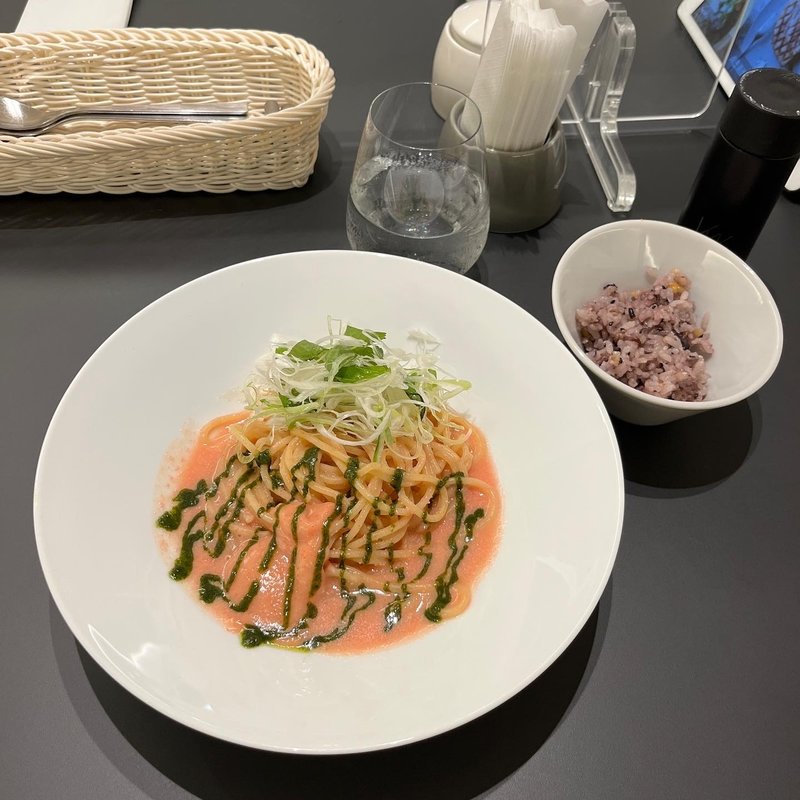 博多めんたいに溺れるたらこパスタ(KWザキッチンワンダーランド)