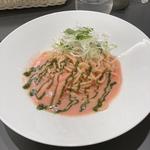 博多めんたいに溺れるたらこパスタ(KWザキッチンワンダーランド)