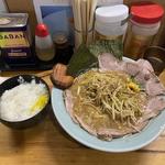 ネギ味噌チャーシュー麺(ラーメンショップ椿 上彦川戸店)
