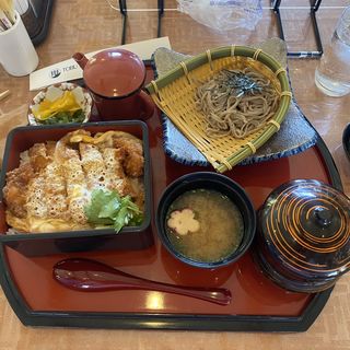 カツ丼セット(東武藤が丘カントリー倶楽部レストラン )