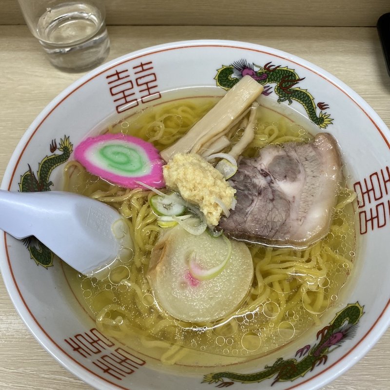 塩しょうがらーめん(ラーメン信月)