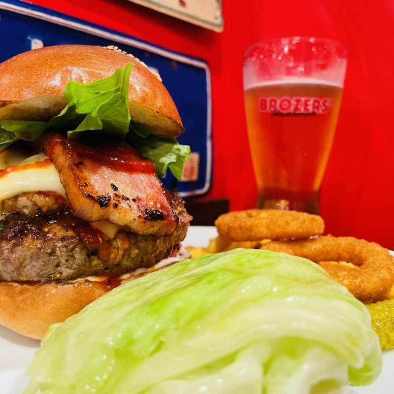 マリナーラミートボールバーガー(ブラザーズ 人形町本店 （BROZERS'）)