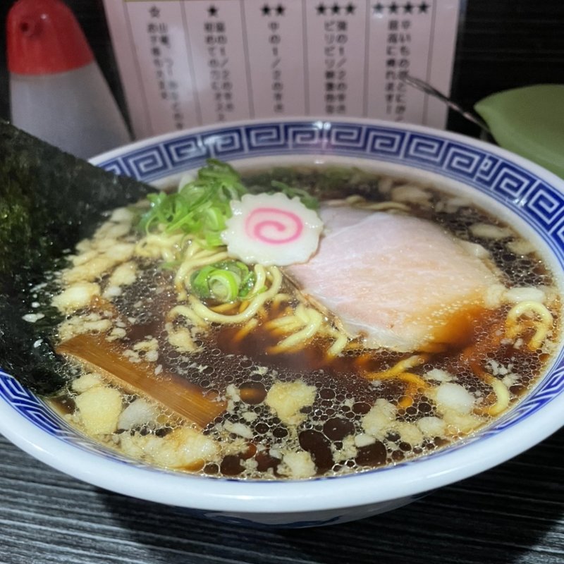 中華そば(元祖広島汁なし担担麺 きさく 五反田店)