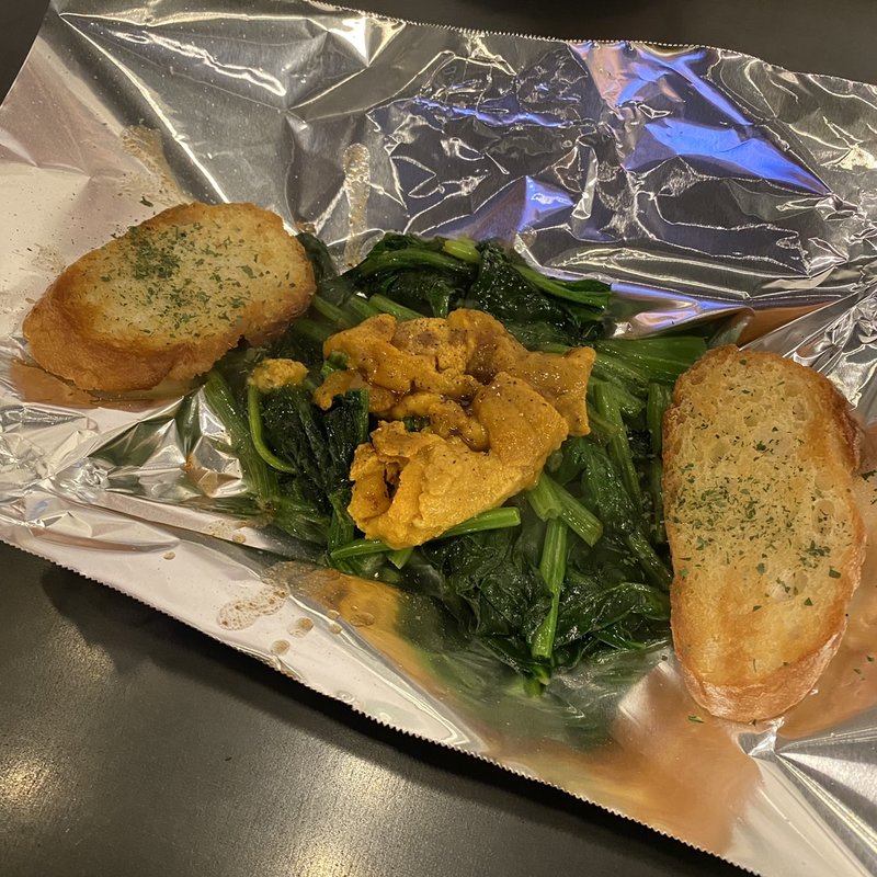 ウニホーレン(お好み焼き・鉄板焼道場三箆)