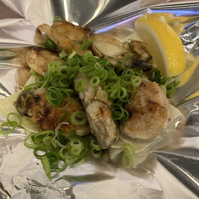 カキバター(お好み焼き・鉄板焼道場三箆)