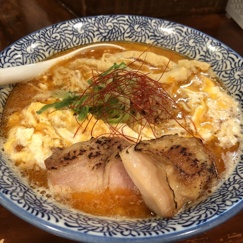 酸辣湯麺(麺匠 ようすけ 鶏煮亭 下高井戸店)