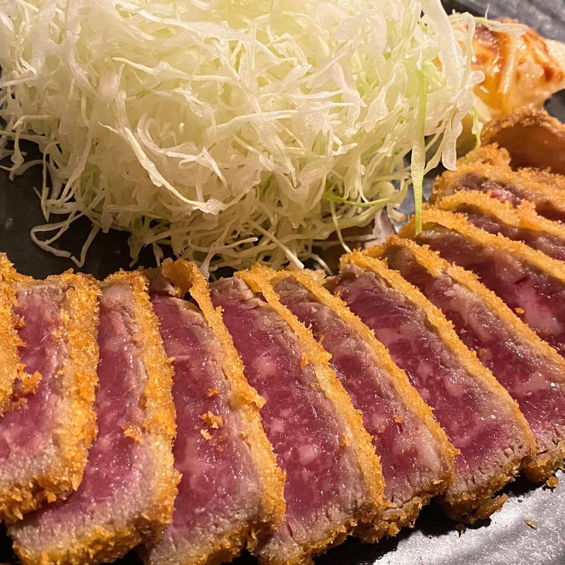 上牛かつ定食(牛かつ･牛煮込み 鈴乃家)