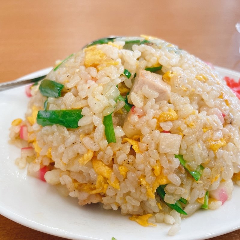 ニラチャーハンハーフ(麺処 暁商店)