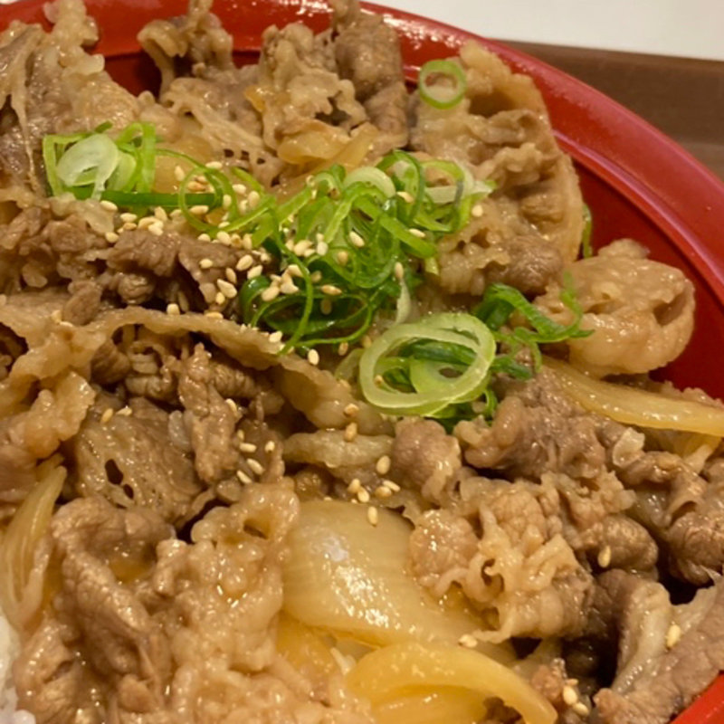 牛カルビ丼 大盛(すき家 多摩乞田店 )