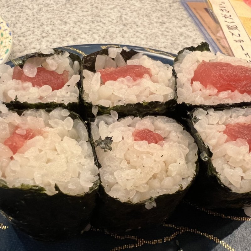 炙りイワシの握り。(回転寿司みさき 武蔵小金井店)