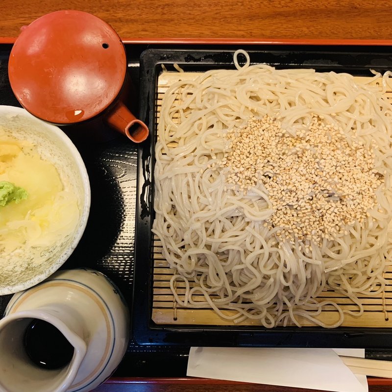 ざるそば(徳乃家)