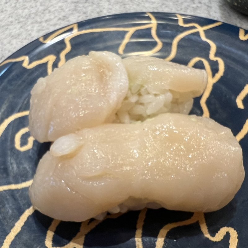ホタテ(回転寿司みさき 武蔵小金井店)