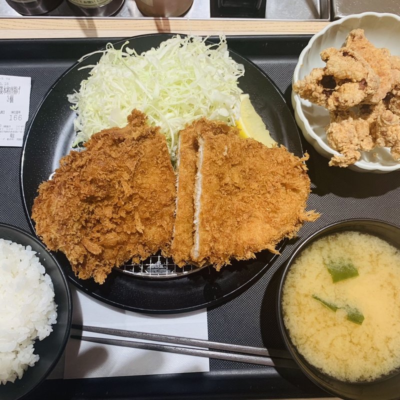 ワラジカツ(松のや 茂原店)