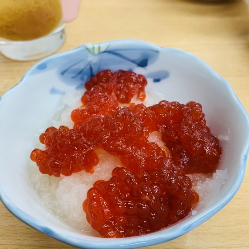 すじこおろし(食事処 ときわ)