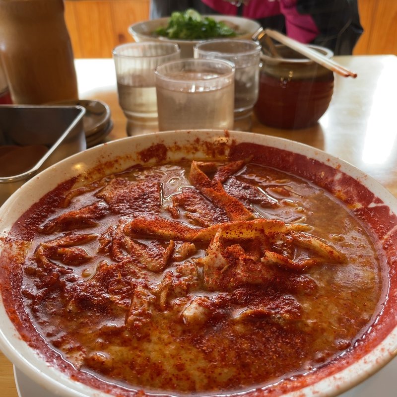 いっこく赤ラーメン(ラーメン 一こく （いっこく）)