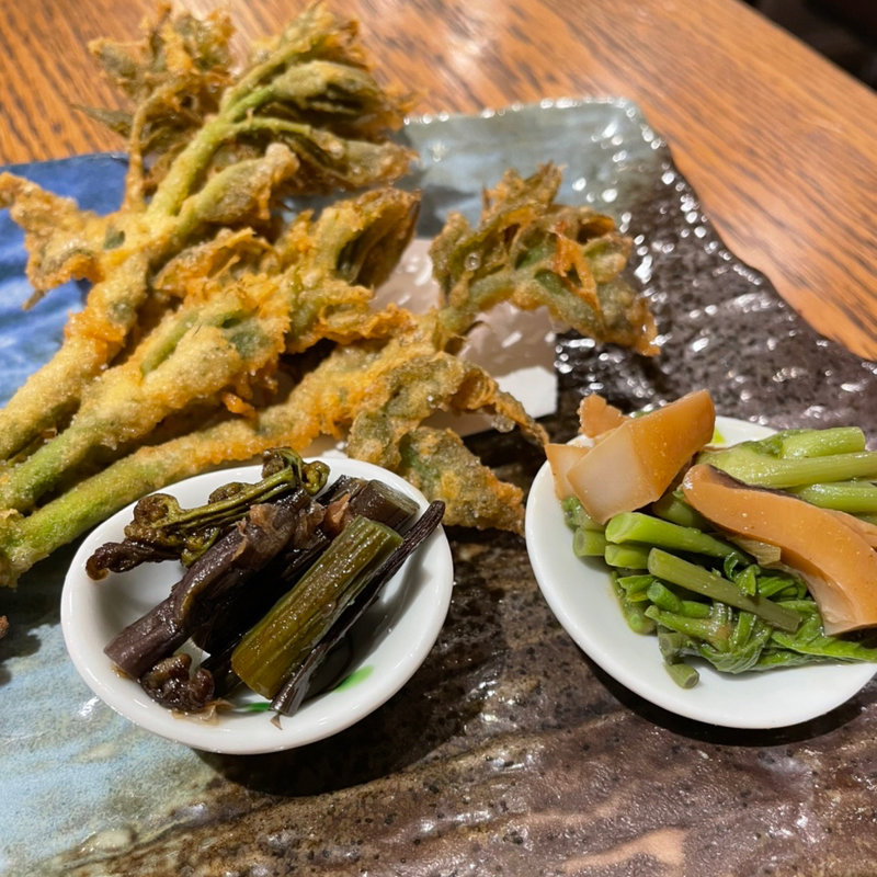 山菜のフライ(呑喰屋 おもて)