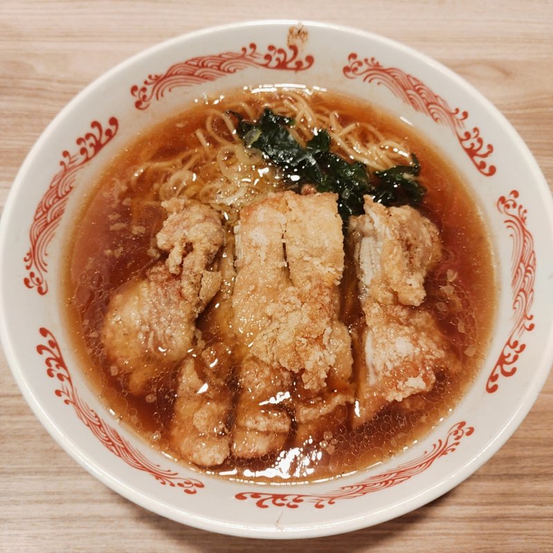 大判から揚げラーメン(バーミヤン 四谷店)
