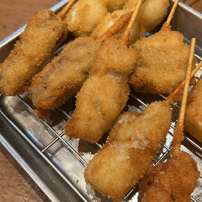 串カツ(日本一の串かつ 横綱 新世界本館)