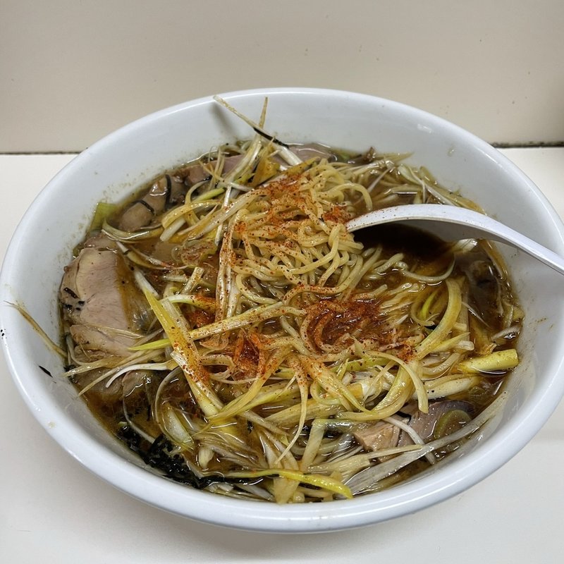 ニンニクラーメン(正油)(元祖 ラーメンショップ 龍仙)