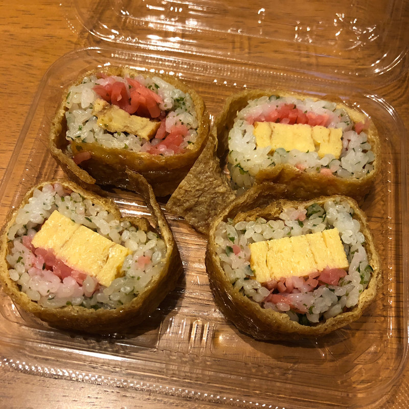 紅生姜で食べる！いなりでござるロール(ヤオコー 稲城南山店 )