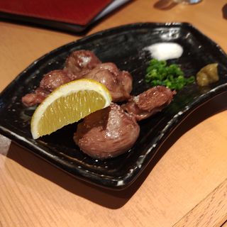 砂肝の塩焼き(日本酒と魚 Crew's kitchen 菊名)