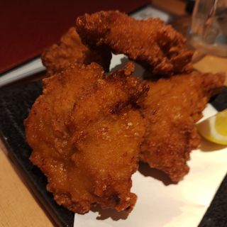 国産鶏の唐揚げ(日本酒と魚 Crew's kitchen 菊名)