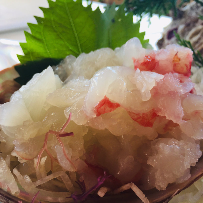 伊勢海老のお造り(魚正 （うおまさ）)