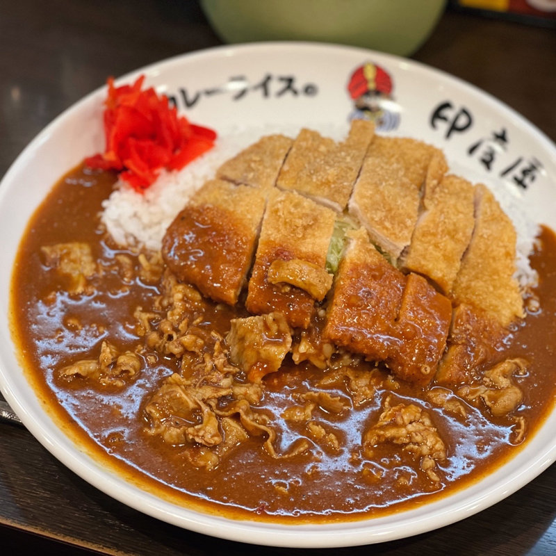 カツカレー(印度屋 京橋店 （カレーライスノインドヤ）)