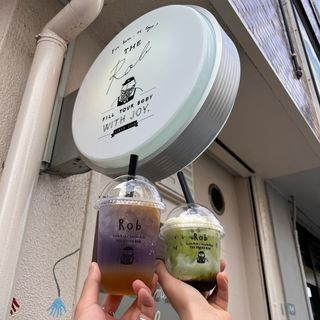 西尾抹茶コーヒーゼリーラテ(teastand Rob)