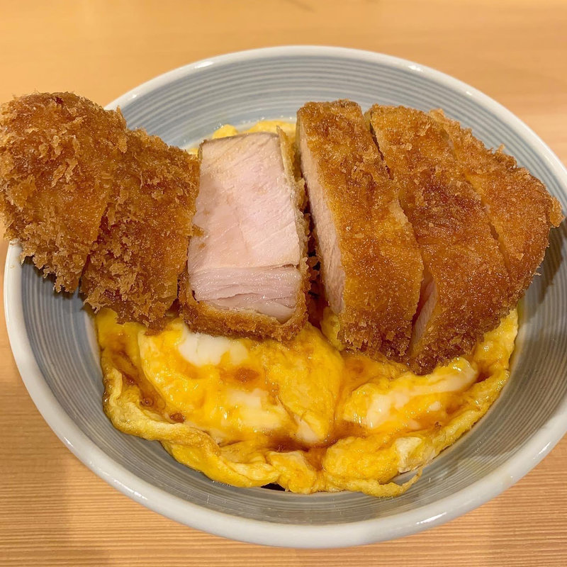 焼きかつ丼 たまごダブル(とんかつ丸七)
