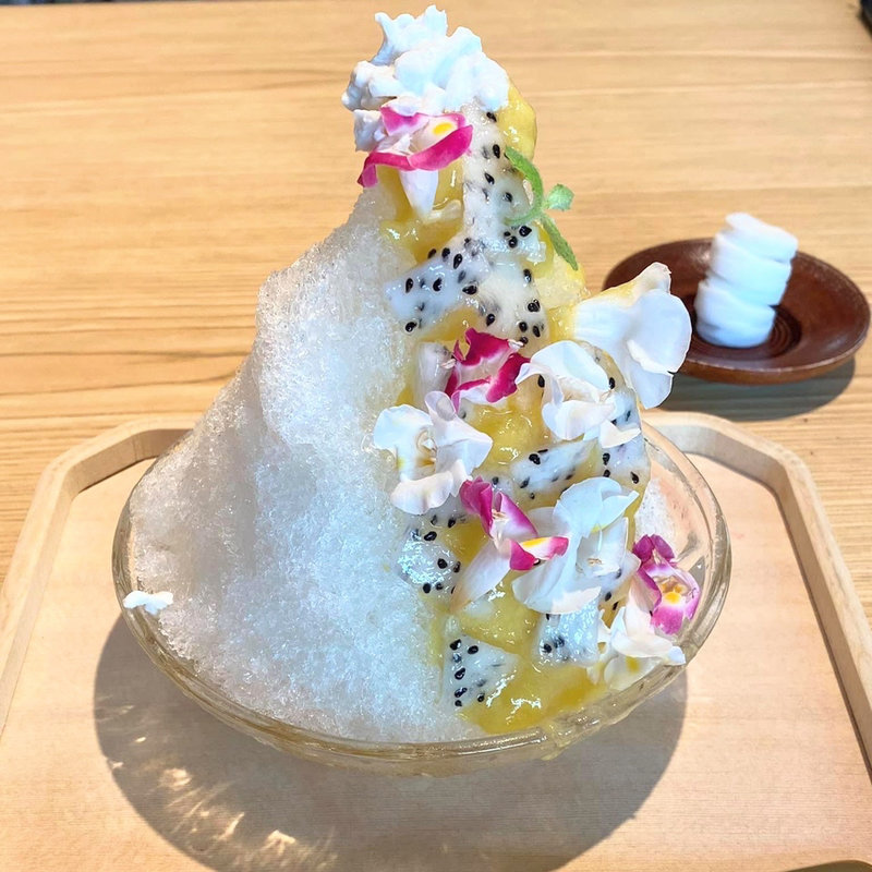 低糖質かき氷 マンゴー(神宮前 らかん・果)