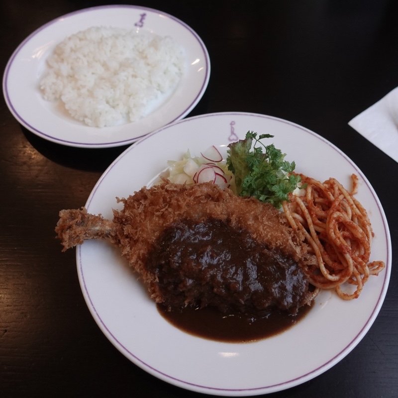 チキンカツ（ライス付き）(たいめいけん)