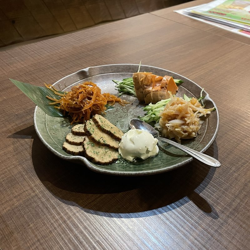 つまみ3種盛り合わせ(門前仲町 彦酉 )