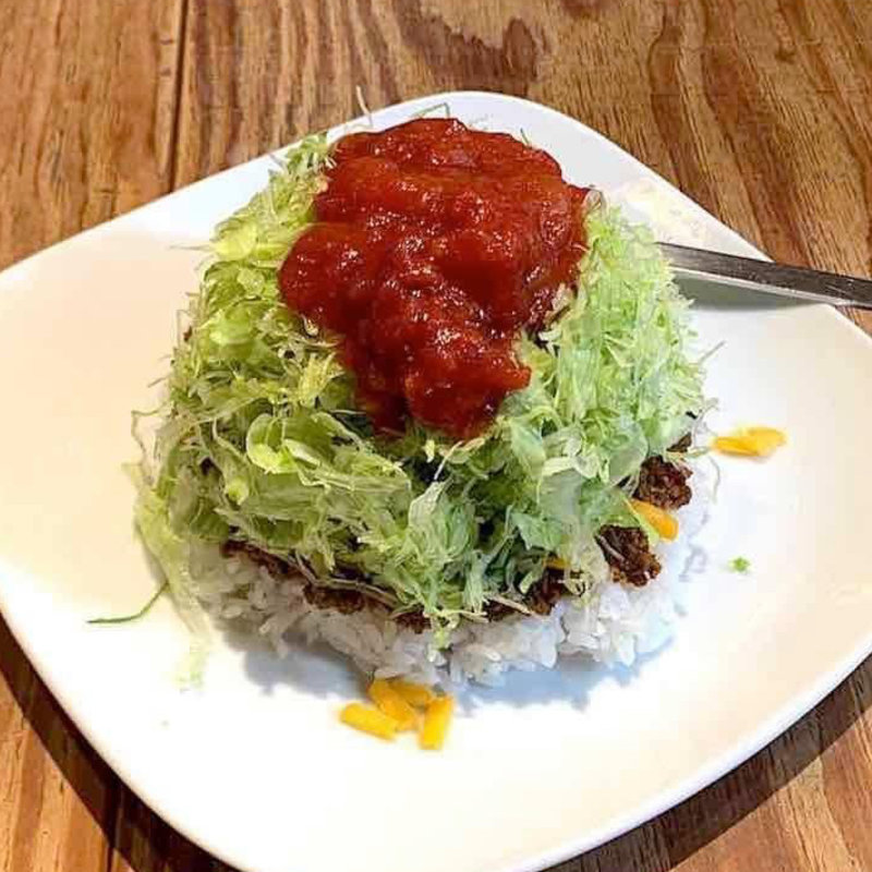 チーズタコライス 普通盛り(ハモニカ・クイナ 吉祥寺店)