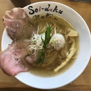鶏塩ラーメン(sei-daku泡せ飲む)