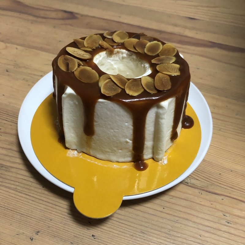 キャラメルシフォンケーキ(MERCER bis GINZA/マーサービス銀座)