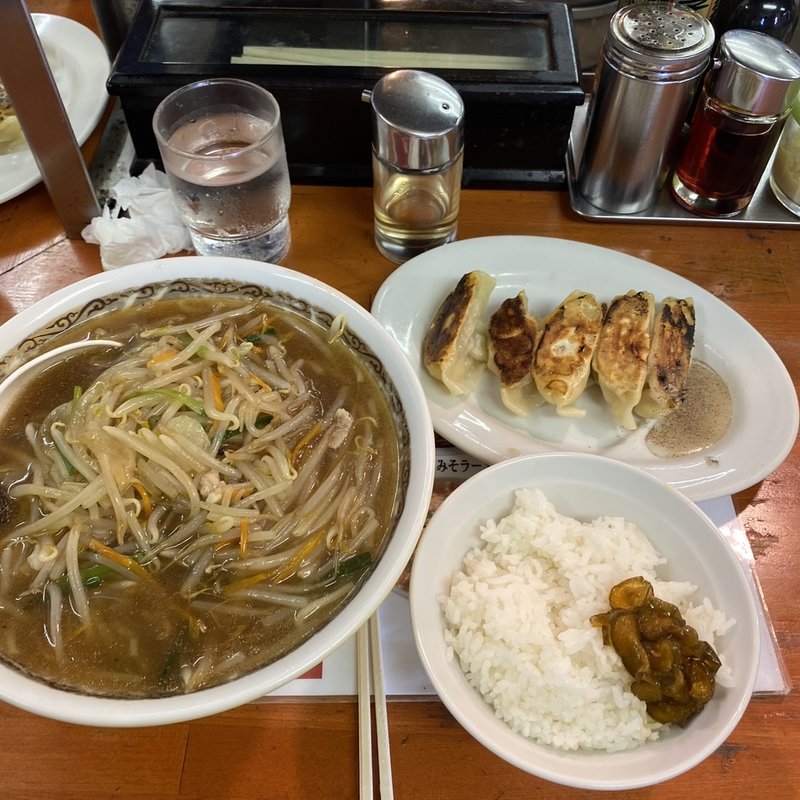 もやしそば(ラーメン新世東扇島店)