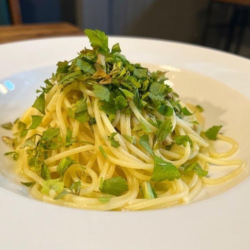 芹とレモンのパスタ(oasi)