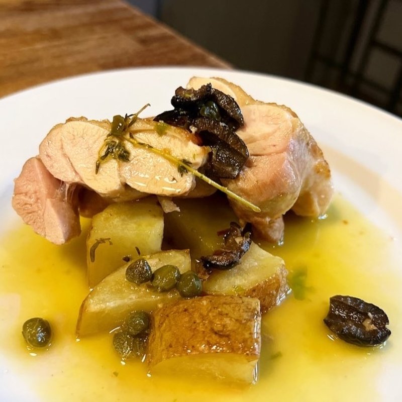 鶏もも肉のソテー(oasi)