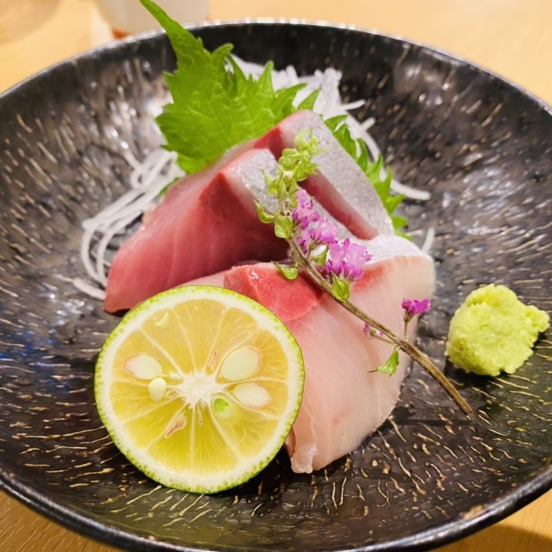 ぶり三種食べ比べ(和びすとろ ぶり中野)