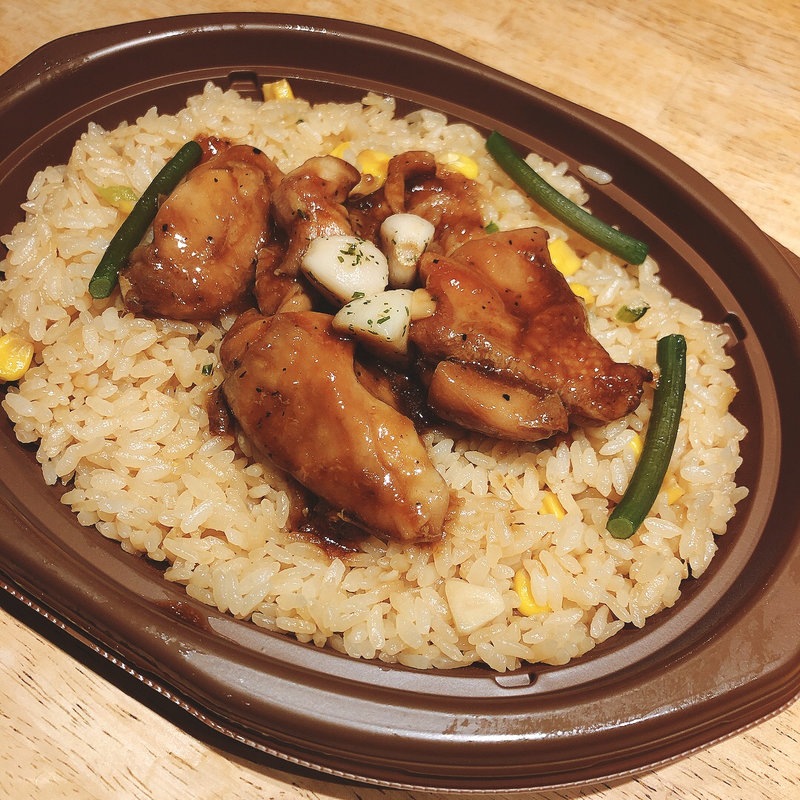 にんにく炒飯&ガーリックチキン(セブン-イレブン 台東浅草橋3丁目店)