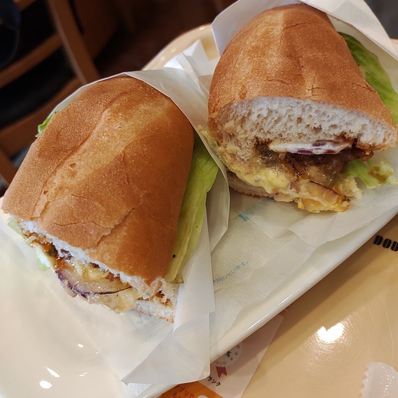 ミラノサンドC 照り焼きチキンとたまごタルタル(ドトールコーヒーショップ 木場店)