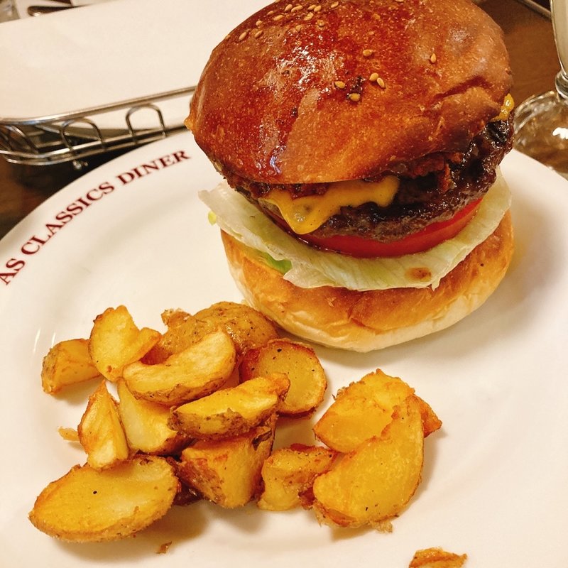 チリチーズバーガー(AS CLASSICS DINER)
